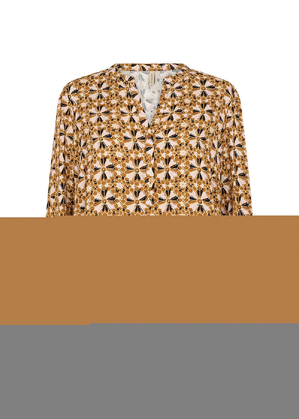 Soya Concept SC-FELICITY AOP 434 (3460C GOLDEN YELLOW COMBI) Online Outlet