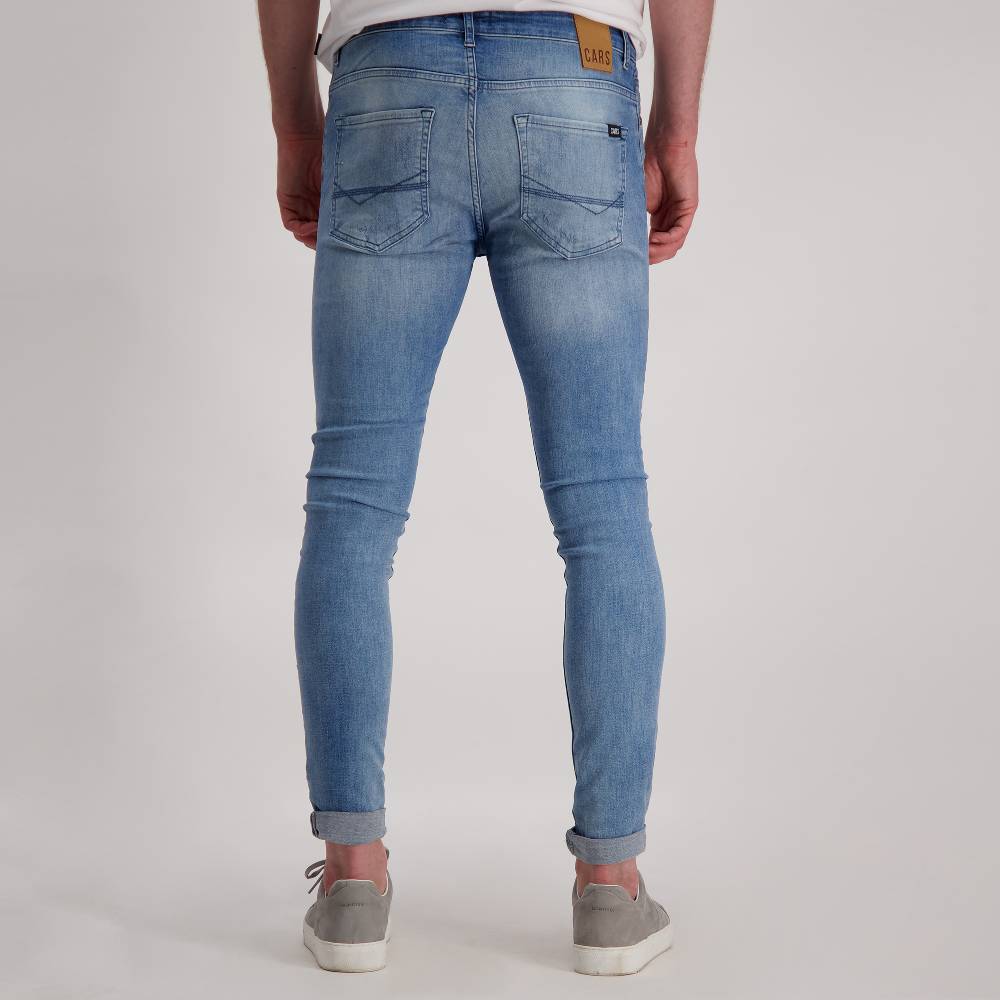 Cars Jeans ARON Super Skinny Damage Bleached Used (75) Kauf eins, bekomm eins gratis