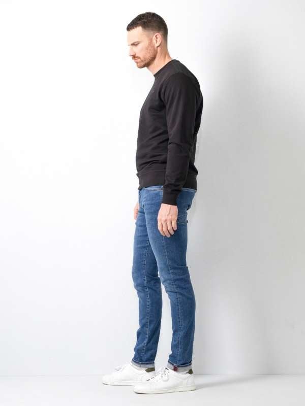 Petrol SEAHAM-Classic - Men Denim Slim Fit (5750 Medium Blue) Riesige Ersparnisse
