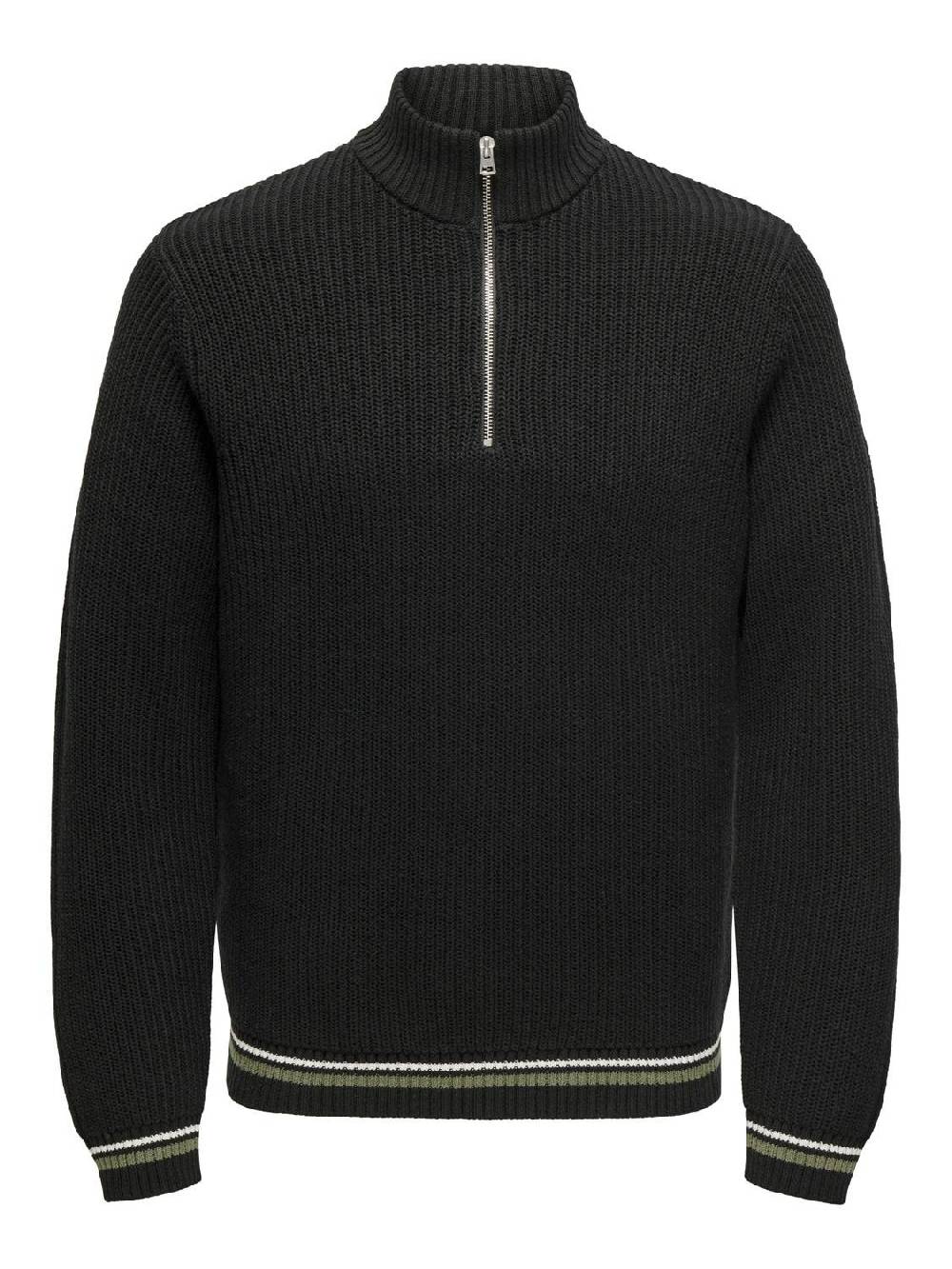 Only & Sons ONSLIMA LIFE REG 5 MIX BOX KNIT BTS (Black) Vierteljährliche Förderung