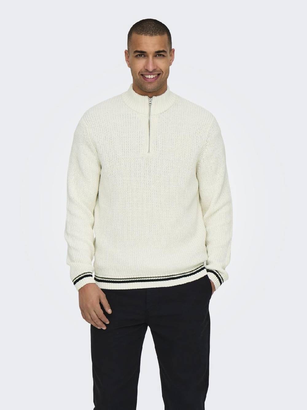 Only & Sons ONSLIMA LIFE REG 5 MIX BOX KNIT BTS (Cloud Dancer) Bis zu 55% Rabatt