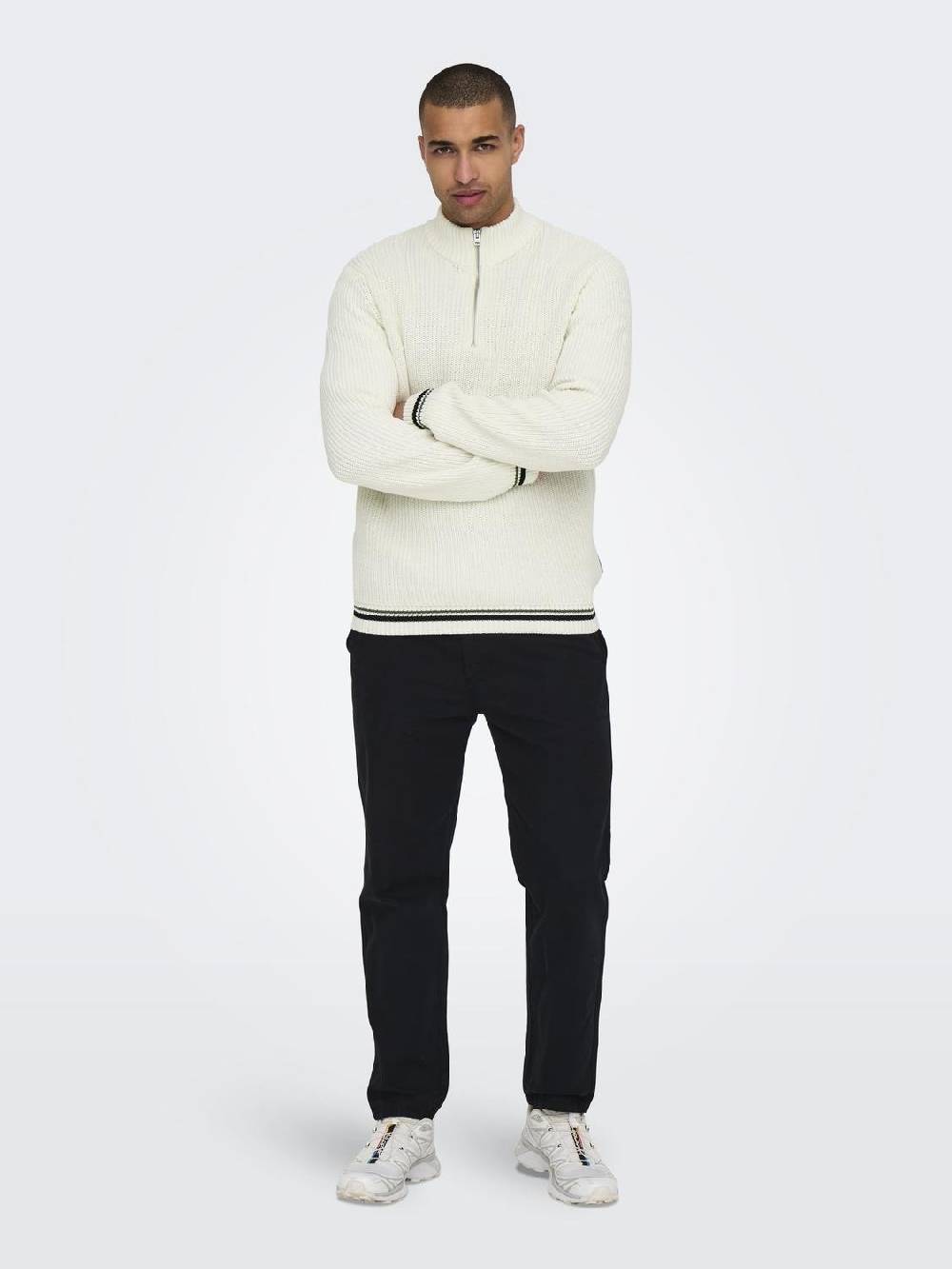 Only & Sons ONSLIMA LIFE REG 5 MIX BOX KNIT BTS (Cloud Dancer) Bis zu 55% Rabatt