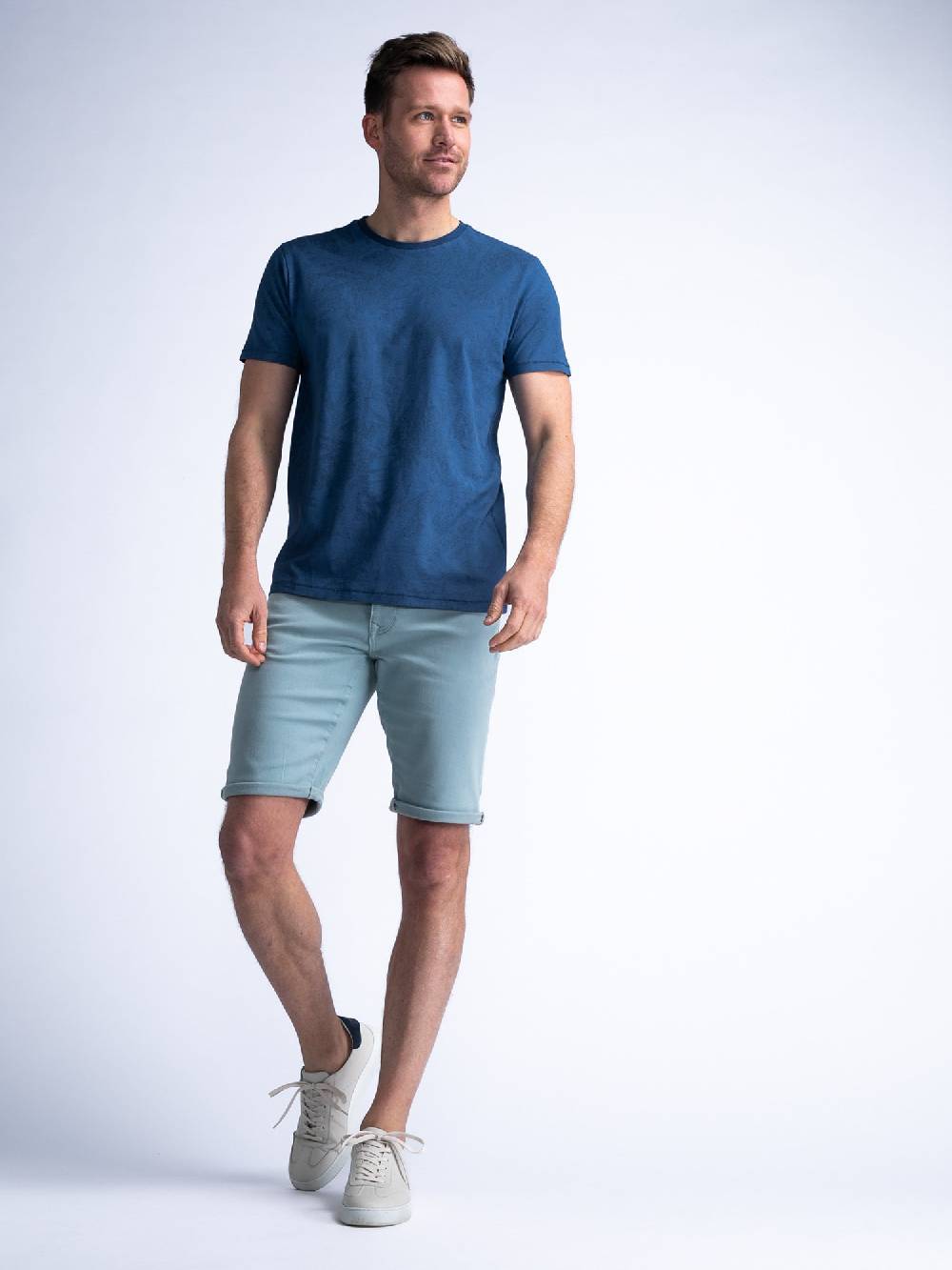 Petrol Men Shorts Denim M-1040-SHO005 (5179 Aqua Grey) Black Friday Preise