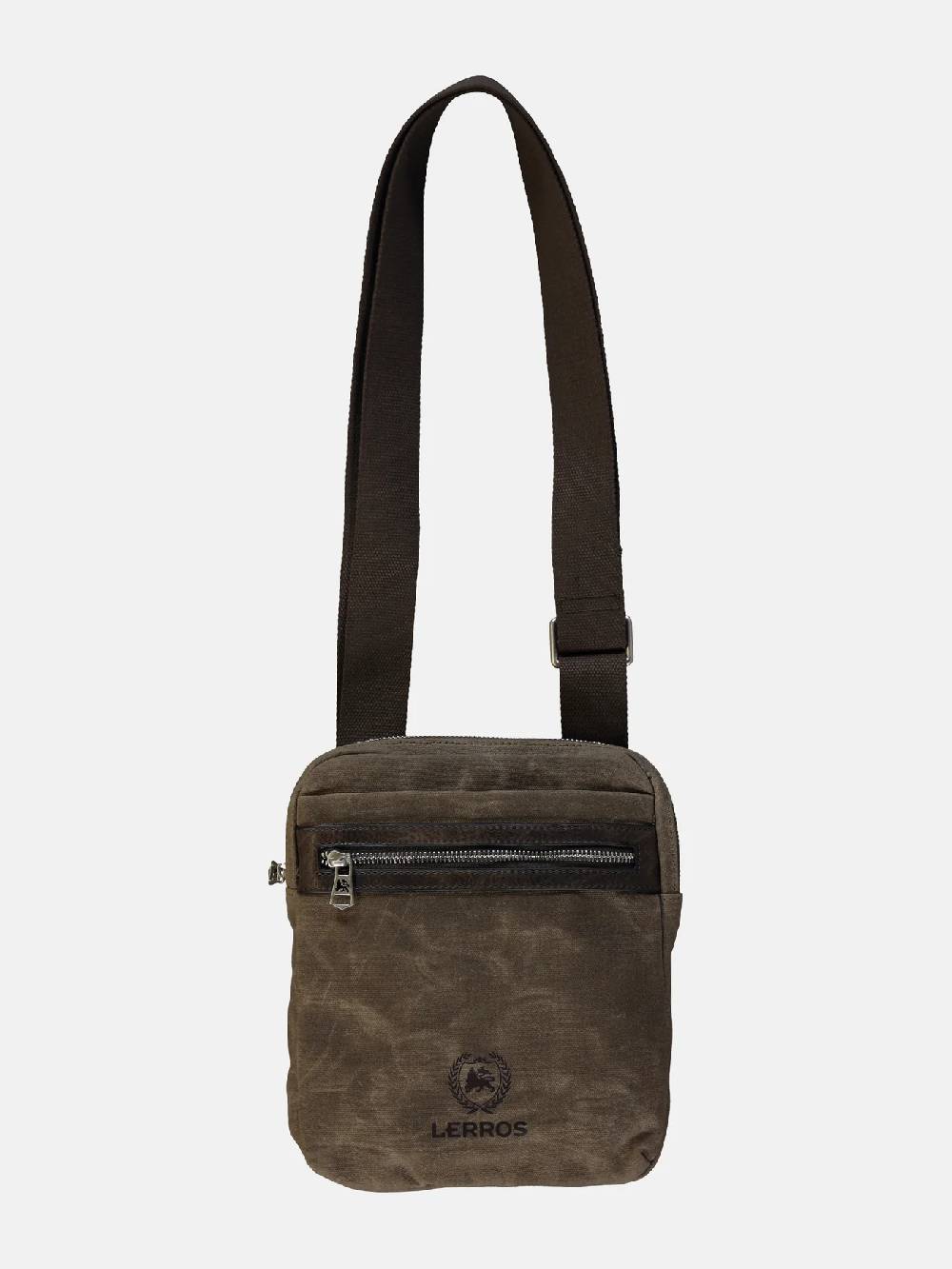 Lerros 5002019 COLUMBUS-CROSSBODYTAS (645 GRANITE) Fabrikverkauf
