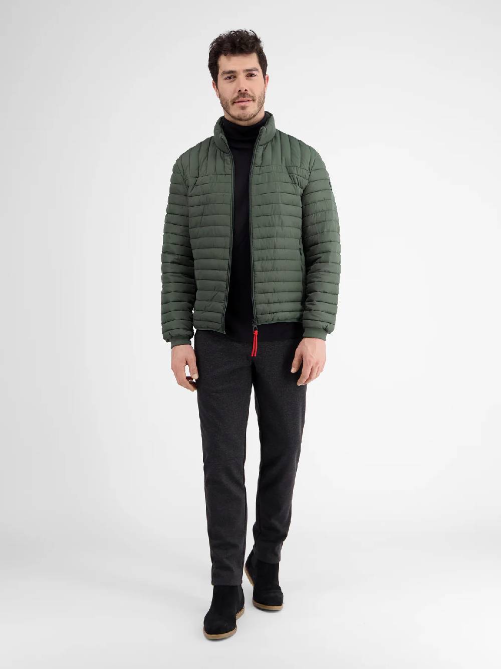 Lerros 2007040 LICHTGEWICHT BLOUSON (618 MINERAL GREEN MELANGE) Versandkostenfrei