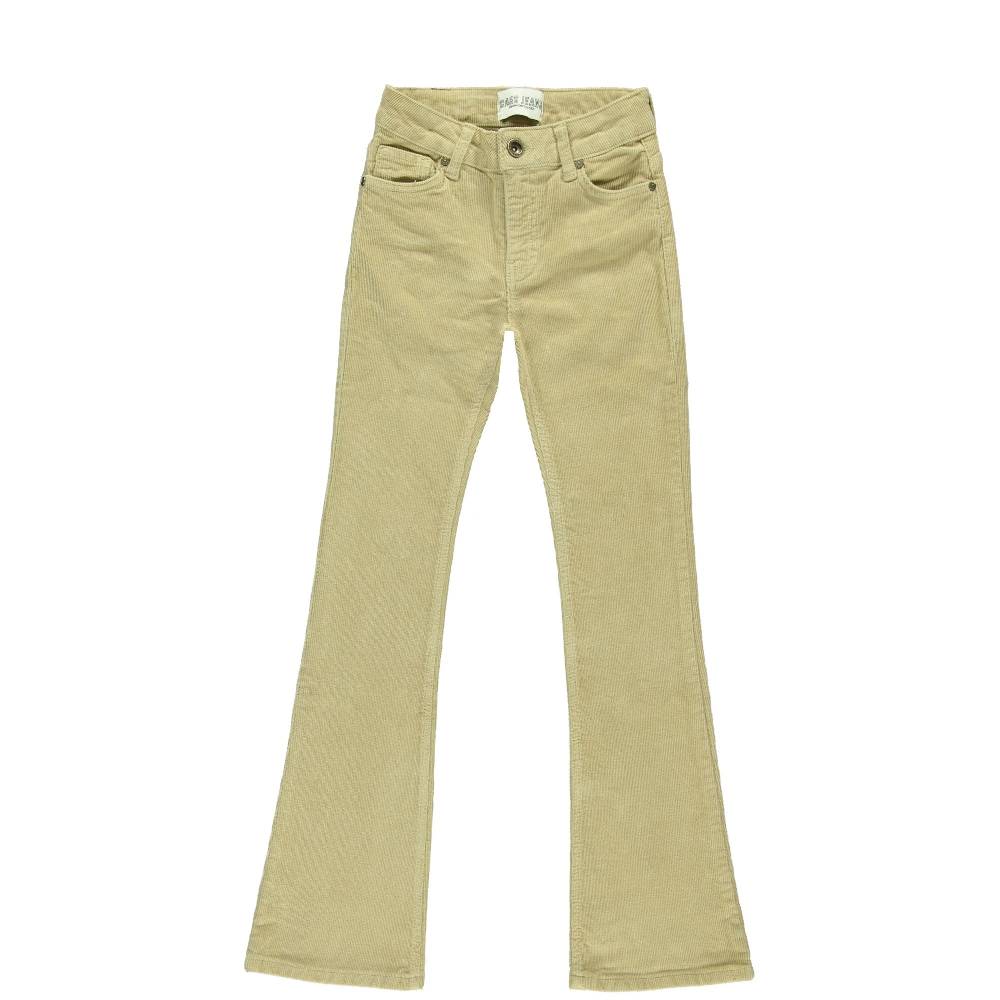 Cars Jeans Desiree Flare Corduroy Khaki Bis zu 60% Rabatt