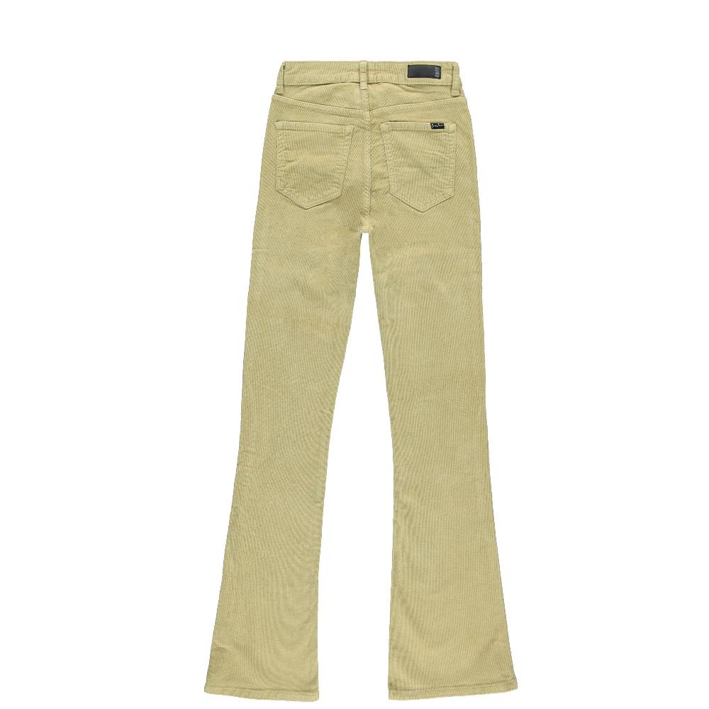 Cars Jeans Desiree Flare Corduroy Khaki Bis zu 60% Rabatt