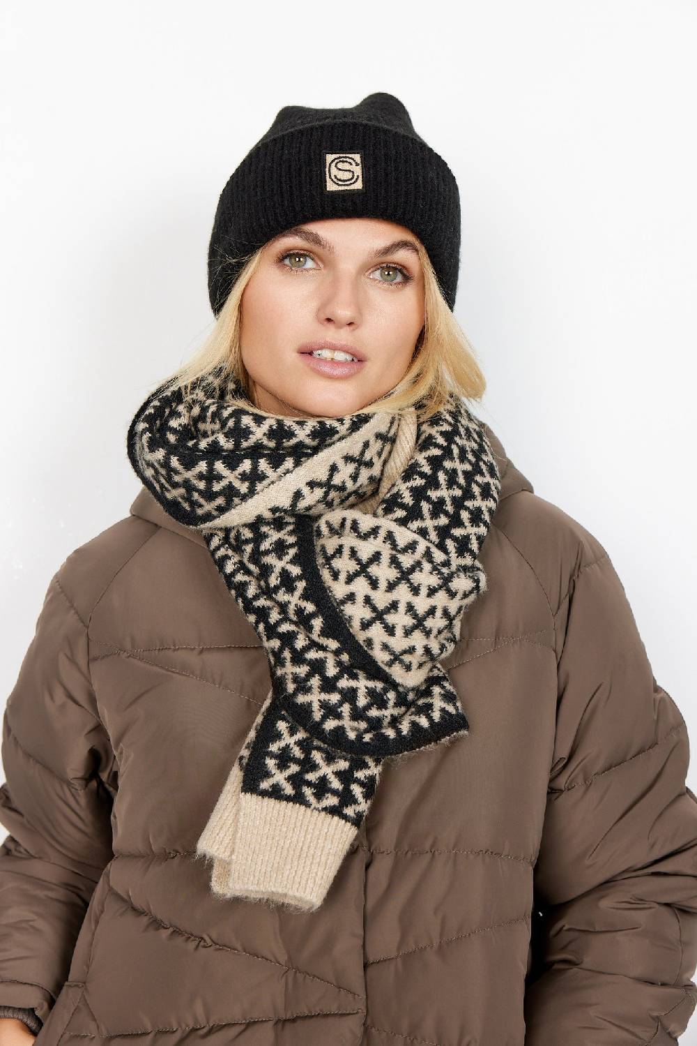 Soya Concept SC-HALIDA 1 SCARF (8205 SAND COMBI) Bis zu 55% Rabatt