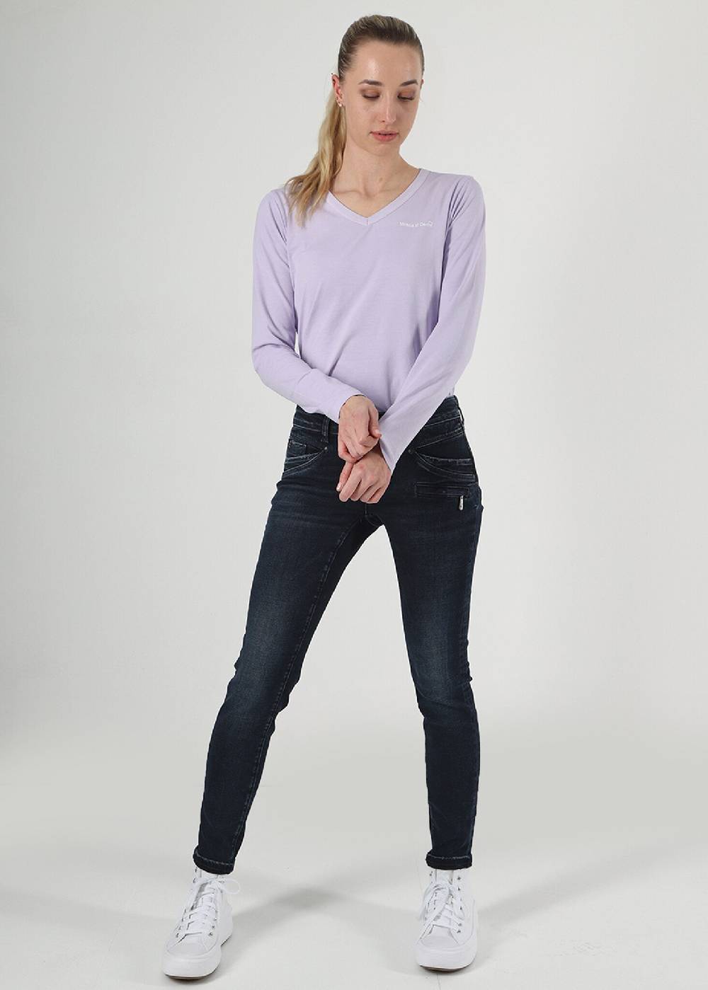 M.O.D SUZY Skinny fit - Slip Blue Black Outlet
