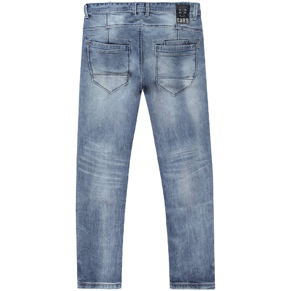Cars Jeans YARETH Tapered Str. Blue Used Milford Wash Versandkostenfrei