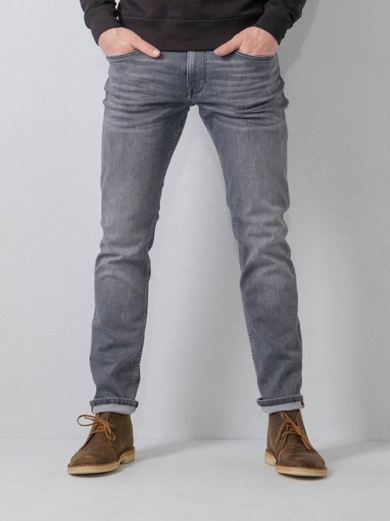 Petrol RUSSEL - Men Denim Tapered (9700 Grey) Valentinstagsangebot