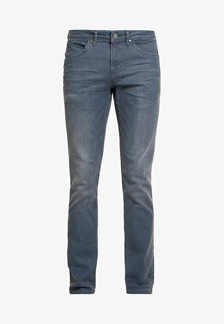 Cars Jeans Henlow Regular Coated Grey Blue Große Rabatte