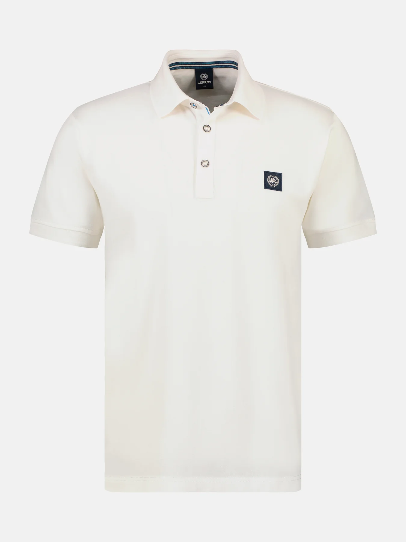 Lerros 2453261 Men Polo (Broken white 103) Räumungsverkauf