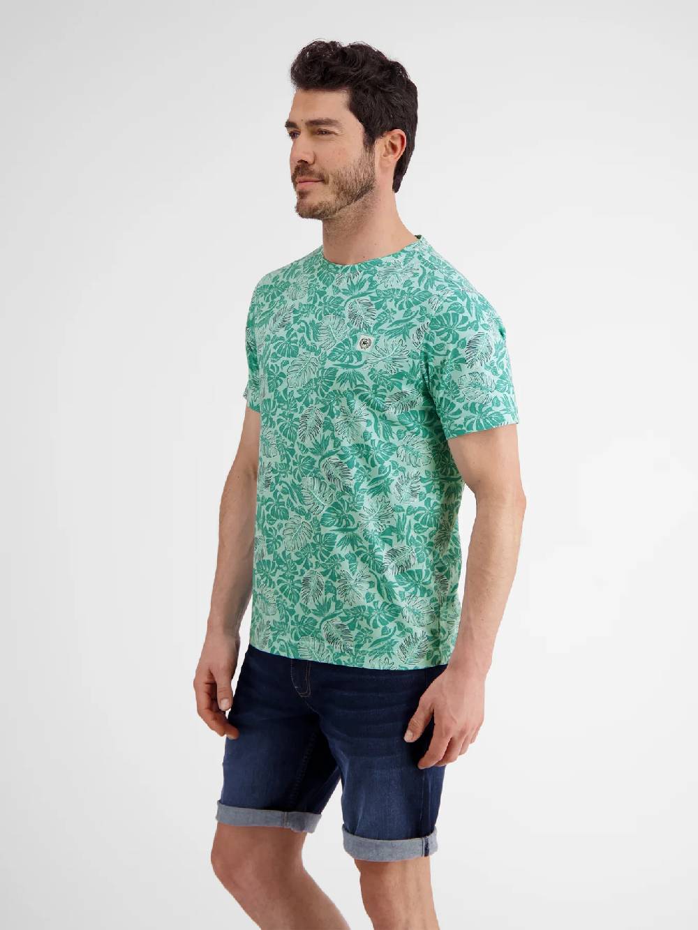 Lerros 2453066 K12 T-Shirt/Serafino 1/2 Arm (410 Iced Mint) Kauf eins, bekomm eins gratis