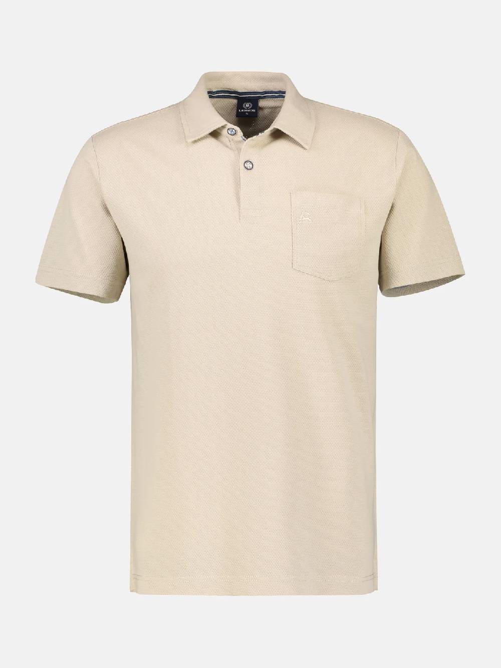 Lerros 2443204 POLOSHIRT IN SPORTIEVE WAFELPIQUÉKWALITEIT (705 LIGHT DUNE BEIGE) Tägliche Deals