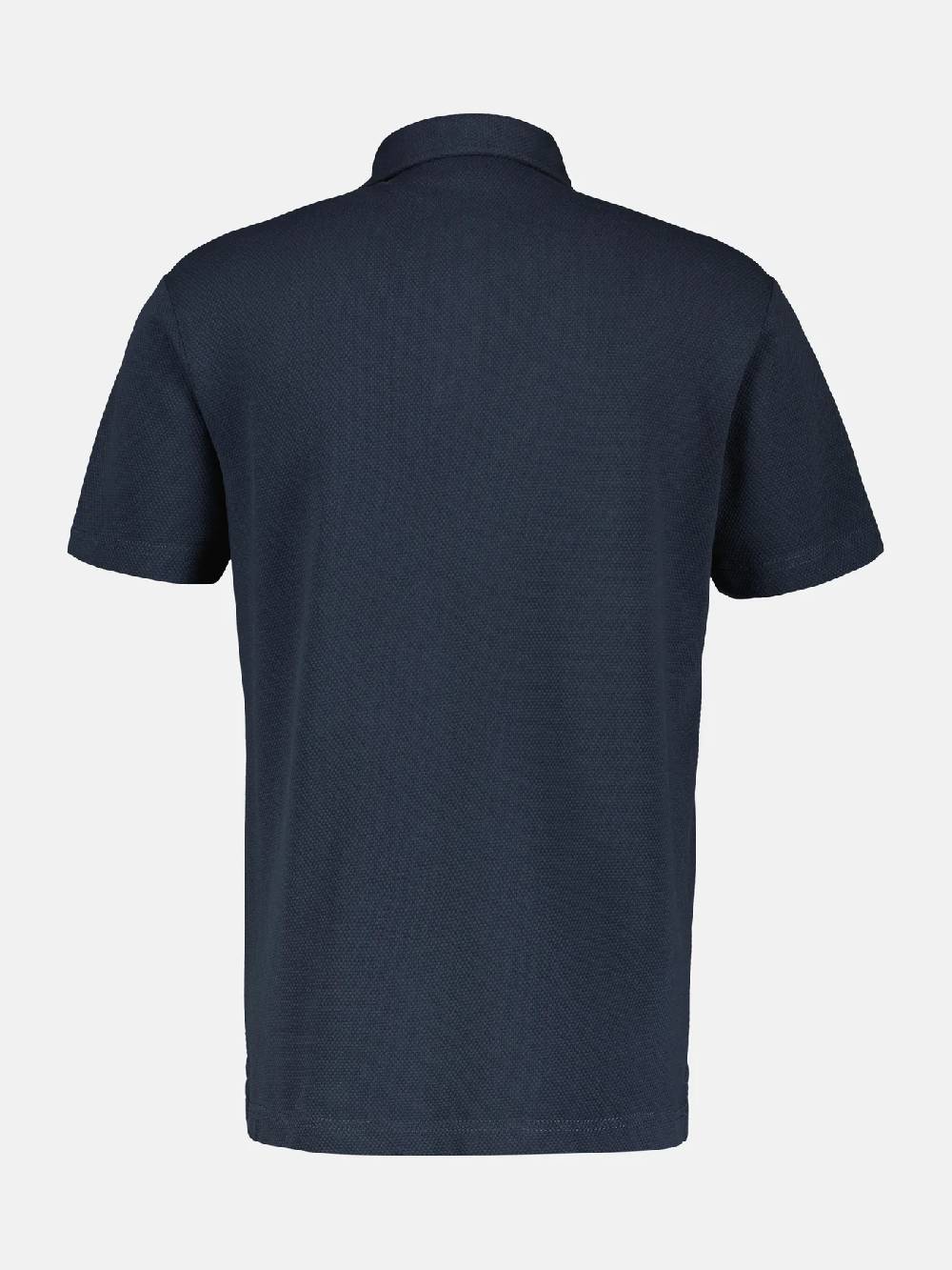 Lerros 2443204 POLOSHIRT IN SPORTIEVE WAFELPIQUÉKWALITEIT (485 CLASSIC NAVY) Riesige Ersparnisse