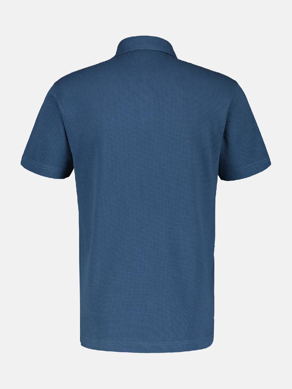 Lerros 2443204 POLOSHIRT IN SPORTIEVE WAFELPIQUÉKWALITEIT (448 STORM BLUE) VIP-Rabatte