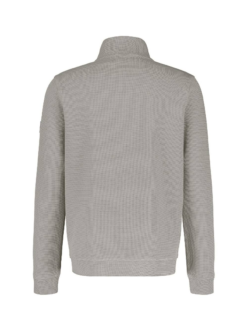 Lerros 2484402 K11 Sweatshirt/Troyer/Rh/V-Neck (101 Broken White Me) Letzter Tag