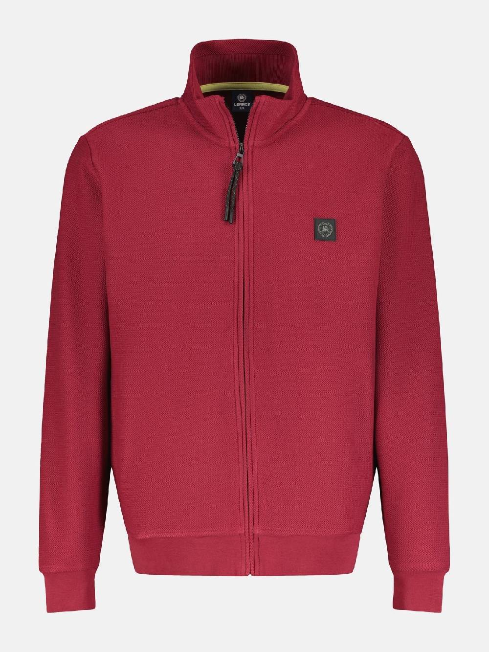 Lerros 2484532 K44 Sweatjacke (362 Deep Garnet Red) Bis zu 65% Rabatt