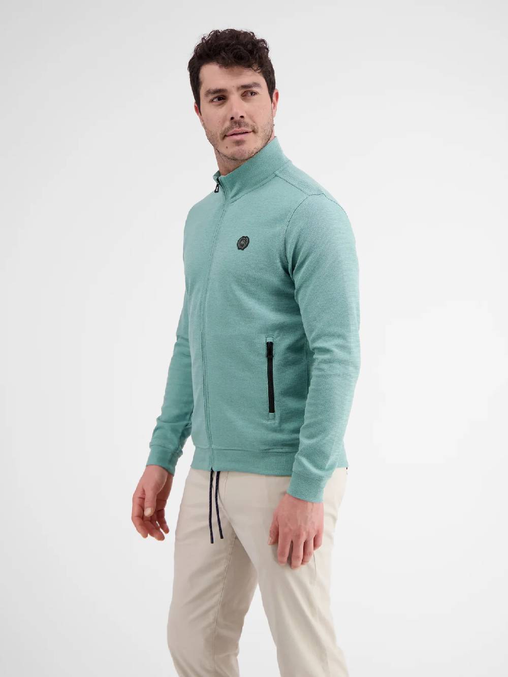 Lerros 2424503 SWEATJACK (622 COASTAL SEA BLUE) Nur für heute