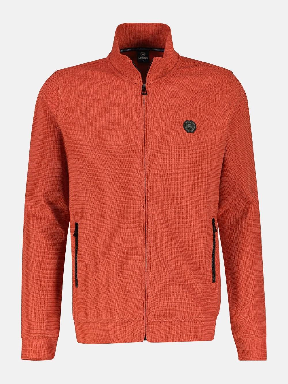 Lerros 2424503 SWEATJACK (327 DEEP CORAL RED) Sonderangebot der Fabrik