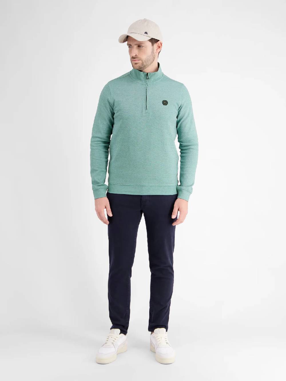 Lerros 2424402 SWEATTROYER (622 COASTAL SEA BLUE) Vierteljährliche Förderung