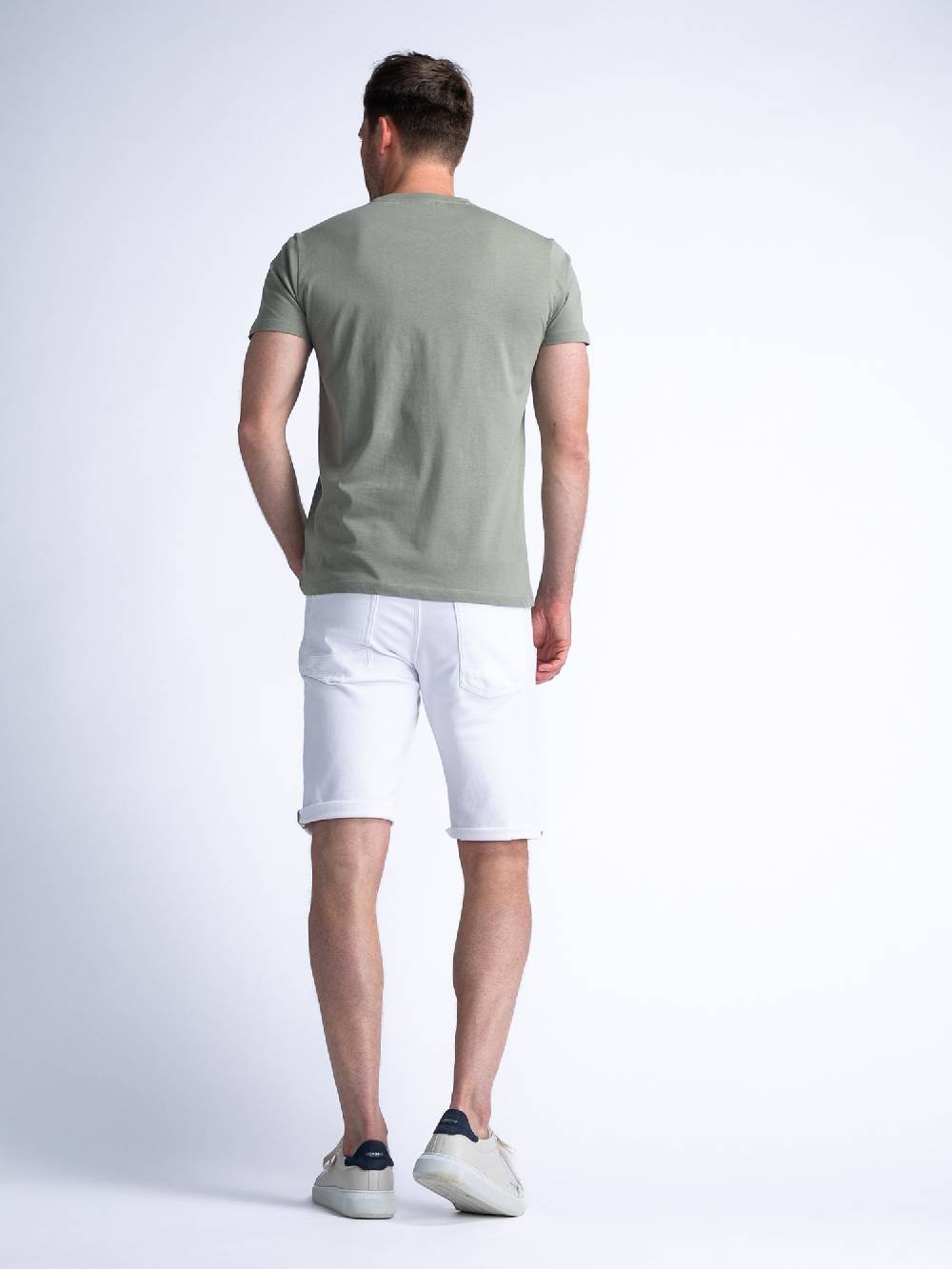 Petrol Men Shorts Denim M-1040-SHO005 (0000 Bright White) zollfrei