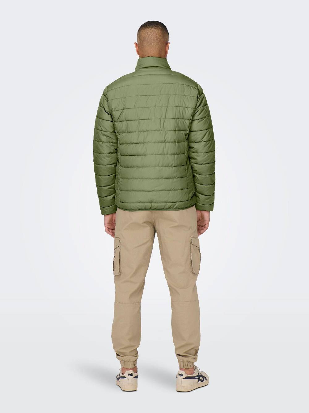 Only & Sons Onsbron Quilt Jacket OTW VD (279918 Winter Moss) Outlet