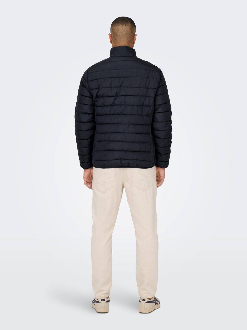Only & Sons Onsbron Quilt Jacket OTW VD (187197 Dark Navy) Auslauf