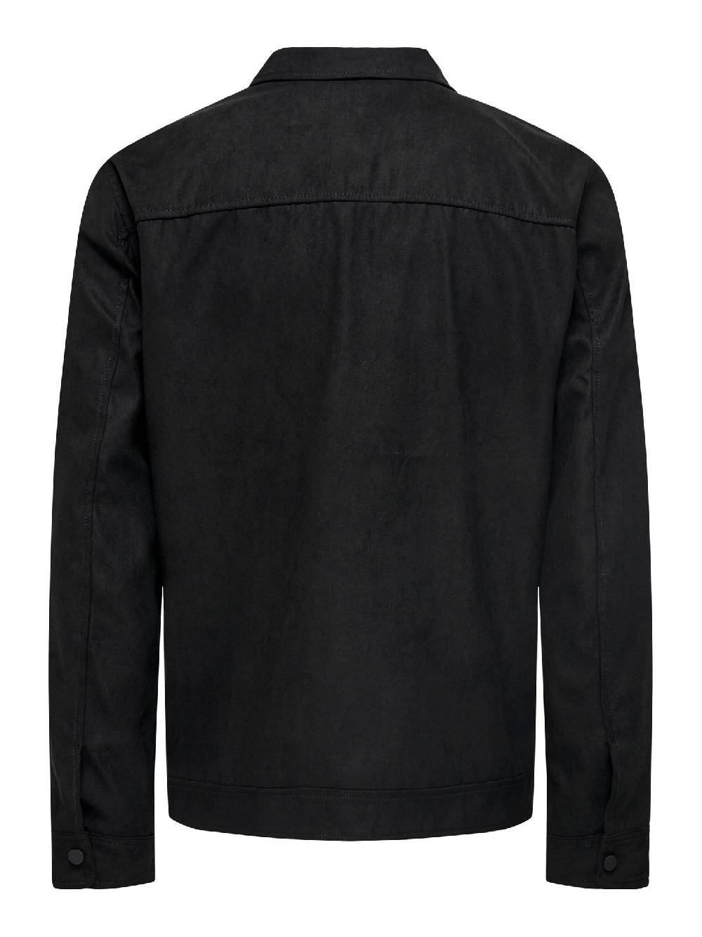 Only & Sons Onswill Fake Suede Jacket OTW (187679 Black) Verkauf