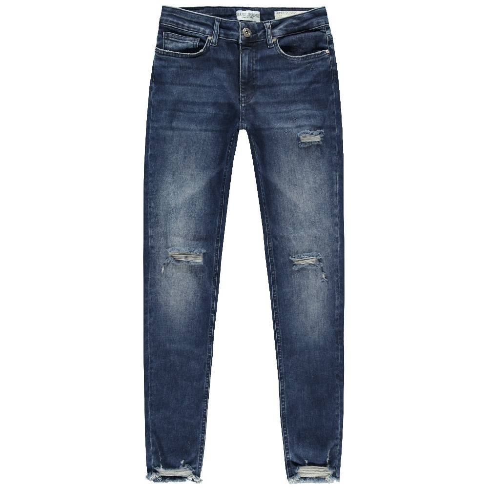 Cars Jeans ELIF Skinny Dark Used Heißer Verkauf