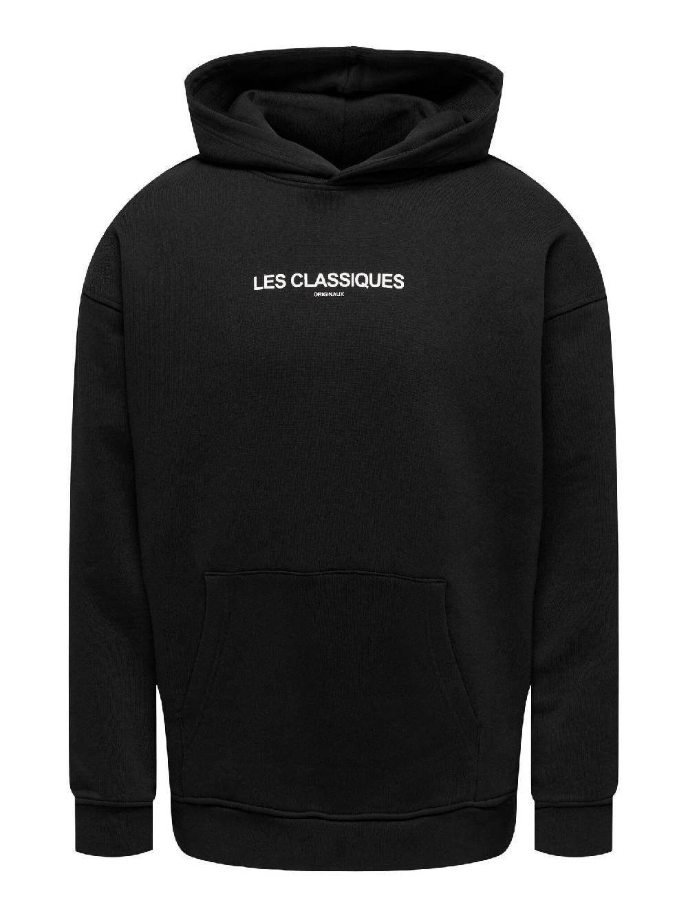 Only & Sons ONSLES CLASSIQUES RLX HVY SWT HOOD (Black) Letzte 3 Tage