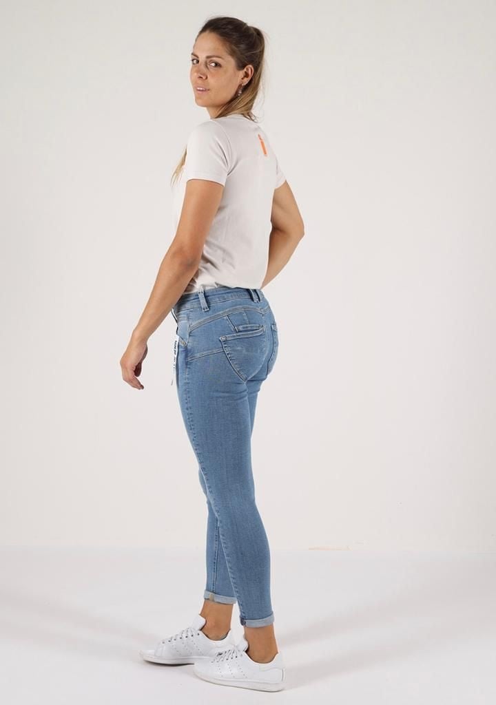 M.O.D ELLEN Skinny Raking Blue Bis zu 60% Rabatt