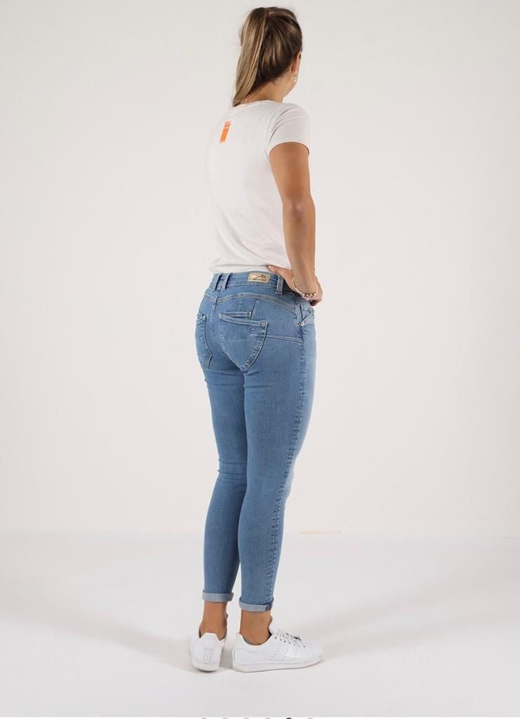 M.O.D ELLEN Skinny Raking Blue Bis zu 60% Rabatt
