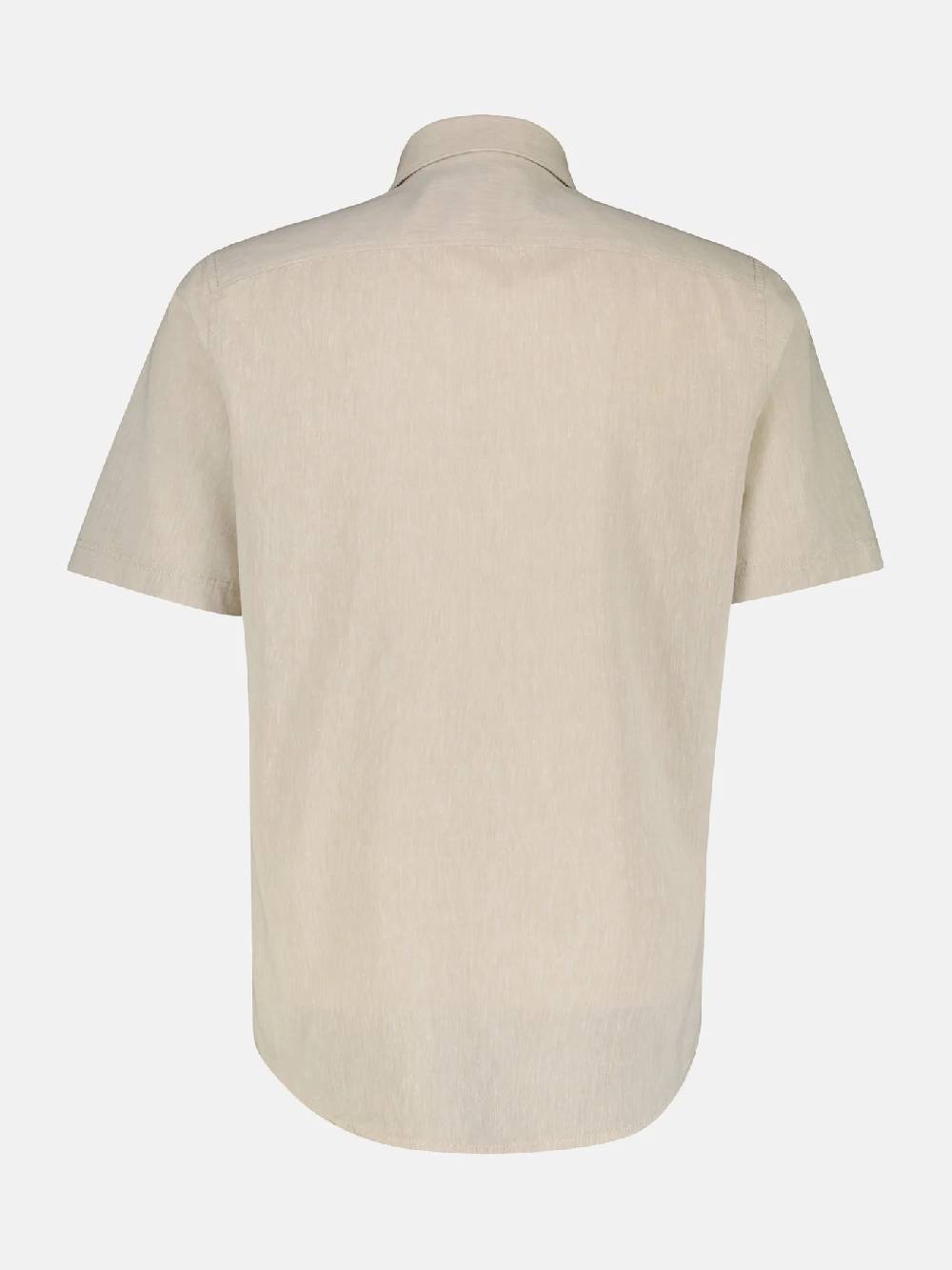 Lerros 2442010 CASUAL KATOENEN LINNEN OVERHEMD (705 LIGHT DUNE BEIGE) Online
