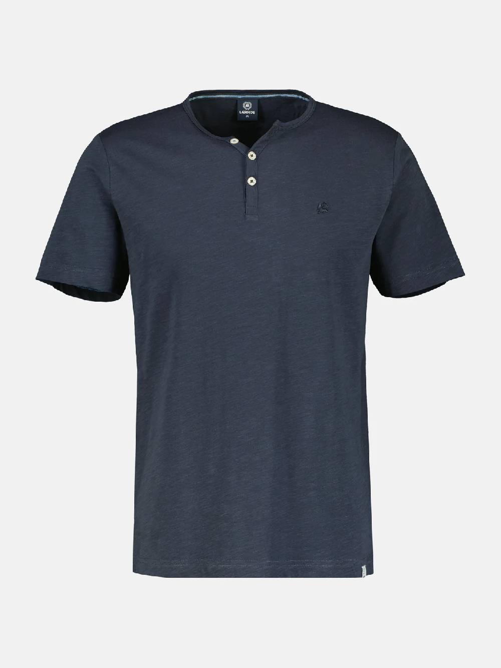 Lerros 2433908 BASIS HENLEY-SHIRT (485 CLASSIC NAVY) im Angebot