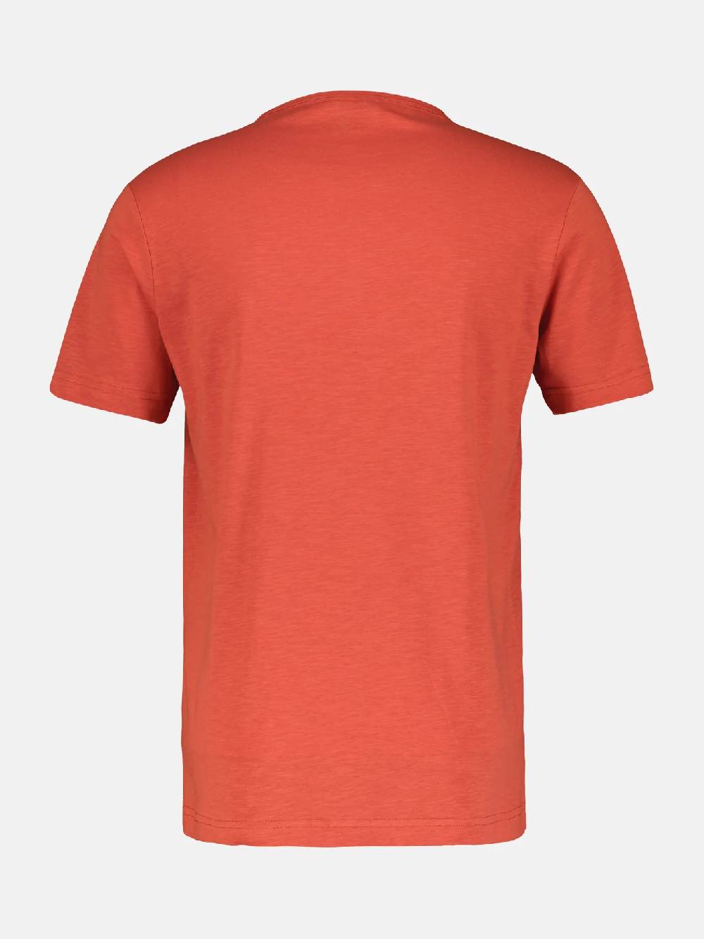 Lerros 2433908 BASIS HENLEY-SHIRT (327 DEEP CORAL RED) Schlussverkauf