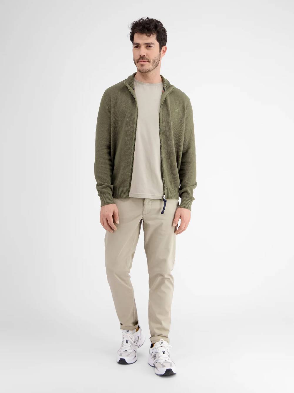 Lerros 23D5503 VEST MET OPSTAANDE KRAAG (659 AGED OLIVE) Blitzverkäufe