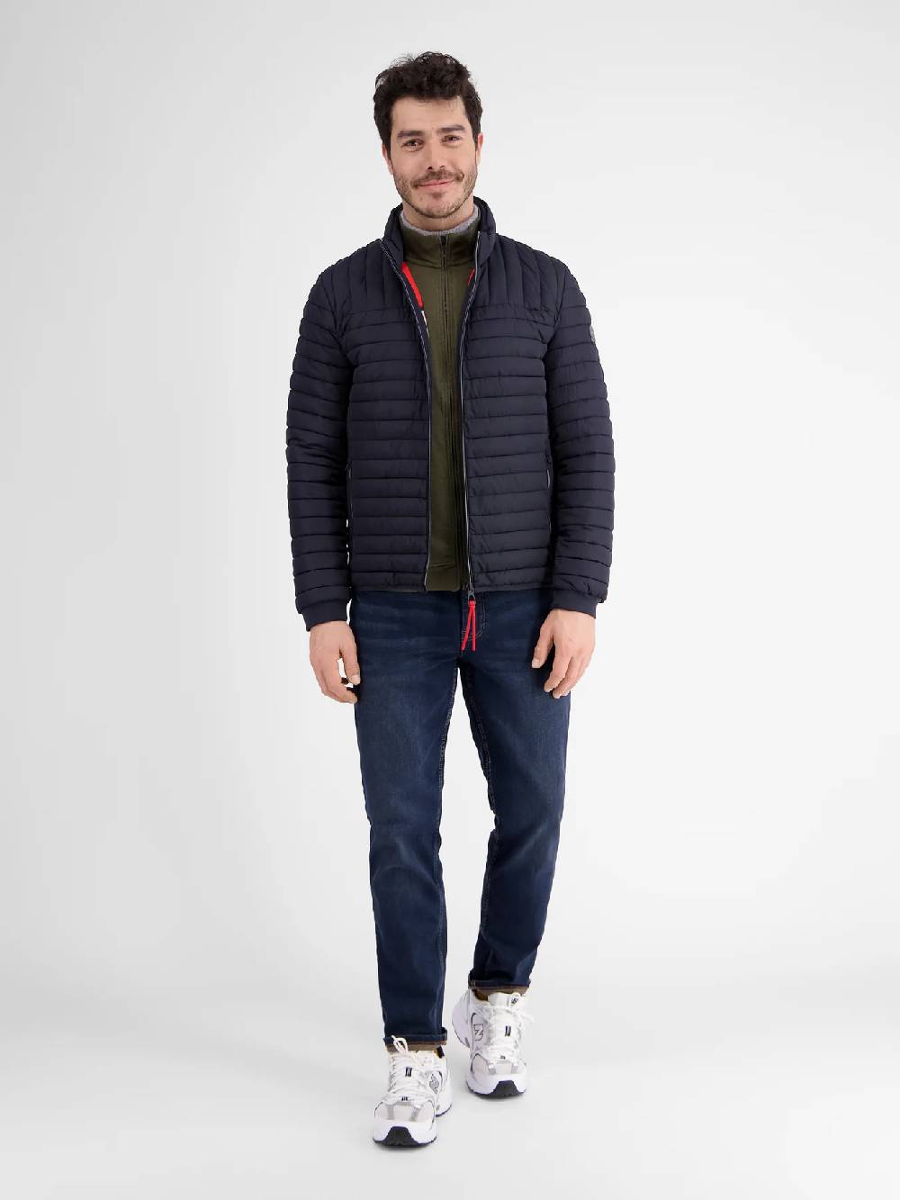 Lerros 23D4503 GESTRUCTUREERD SWEATJACK (659 AGED OLIVE) Versandkostenfrei