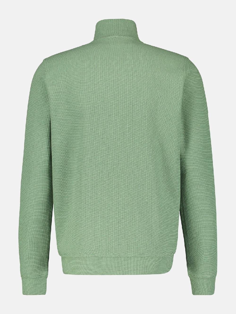 Lerros 23D4503 GESTRUCTUREERD SWEATJACK (612 SAGE GREEN) Großer Ausverkauf
