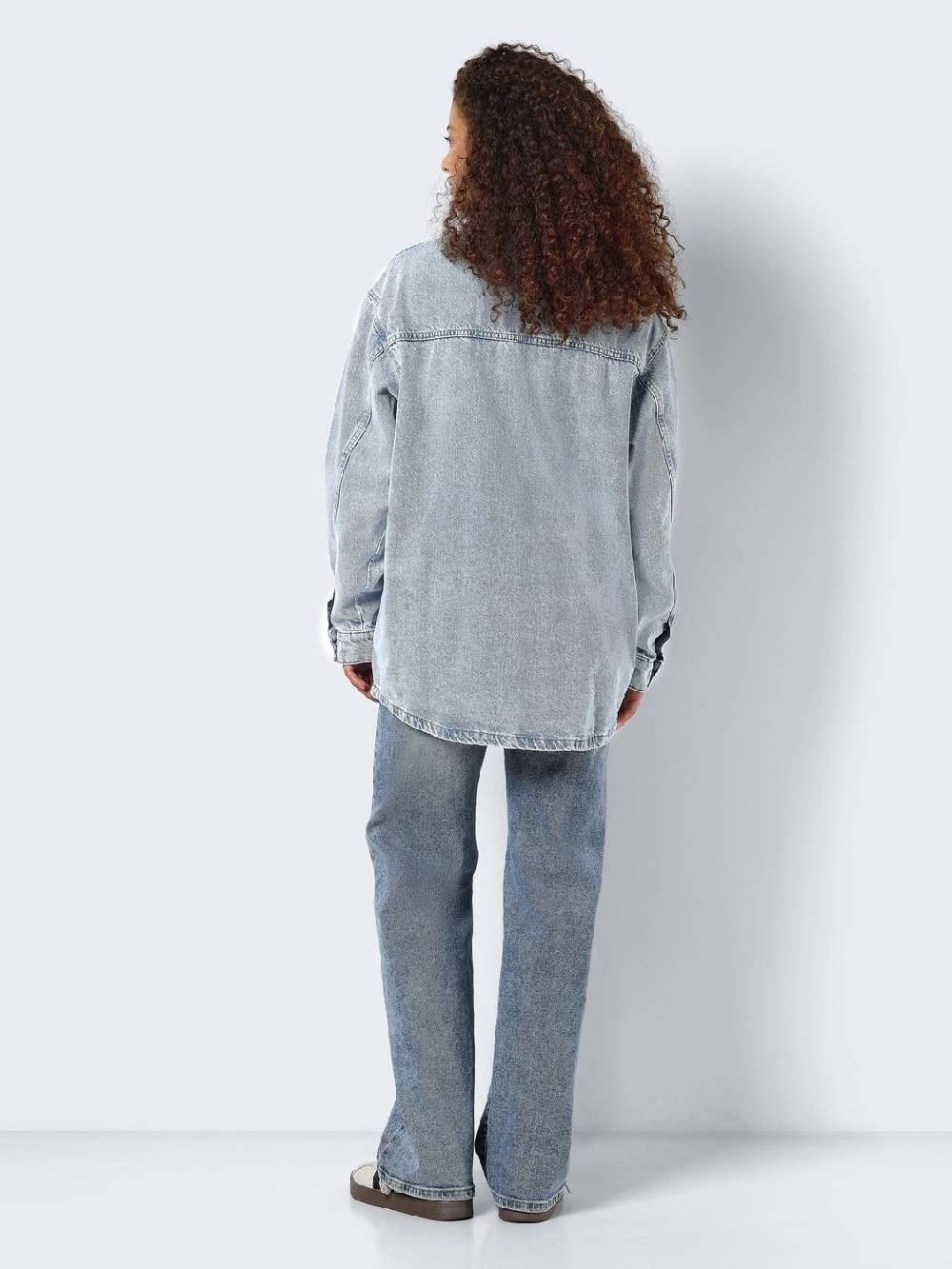 NOISY MAY NMALVA L/S DENIM SHACKET Kauf eins, bekomm eins gratis