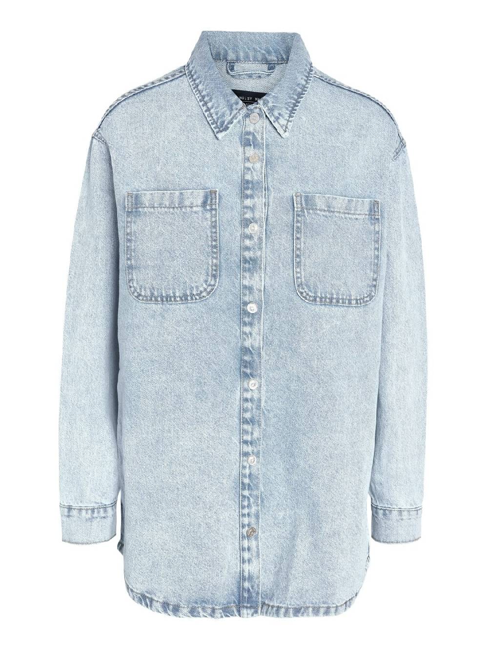 NOISY MAY NMALVA L/S DENIM SHACKET Kauf eins, bekomm eins gratis