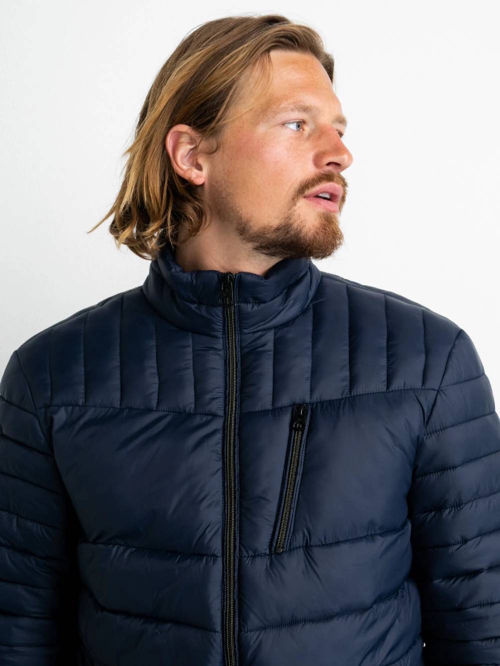 Petrol M-3020-JAC101 - Men Jacket Padded (5107 Dark Sapphire) Letzte 3 Tage