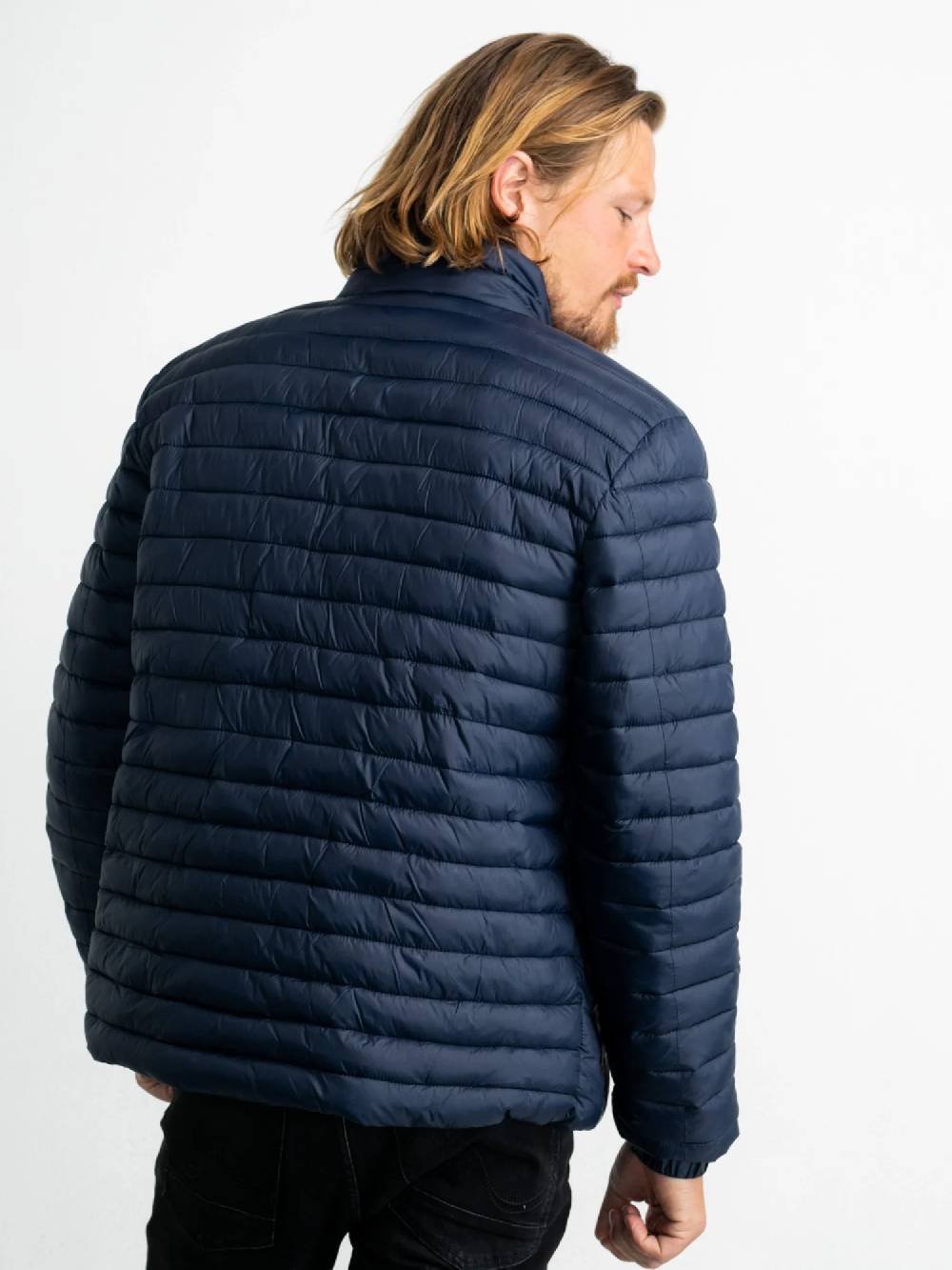Petrol M-3020-JAC101 - Men Jacket Padded (5107 Dark Sapphire) Letzte 3 Tage