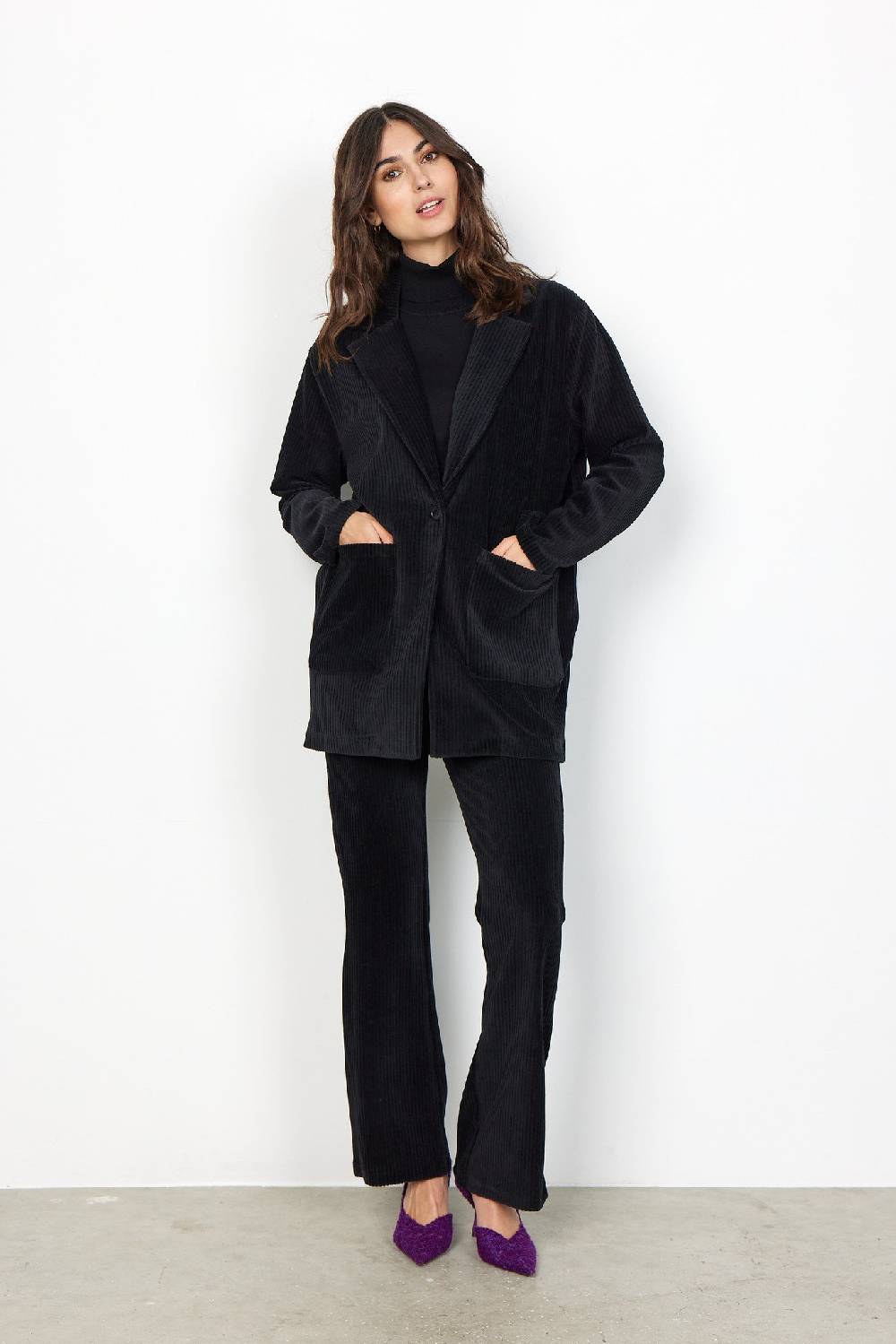 Soya Concept SC-HEATHER 2 BLAZER (9999 BLACK) Letzter Tag
