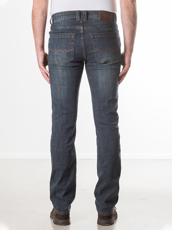 New Star JACKSONVILLE Stretch Denim Regular - (DARK USED) 50% Rabatt für begrenzte Zeit