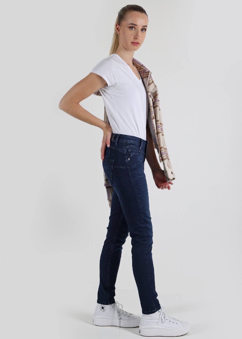 M.O.D ELLEN SKINNY (Stretchy Blue Jogg) Begrenztes Angebot
