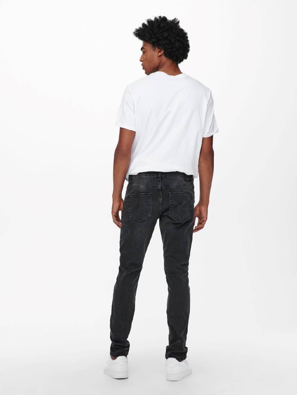 Only & Sons ONSLOOM Life Slim Black (PK 9614) Weihnachtsangebot