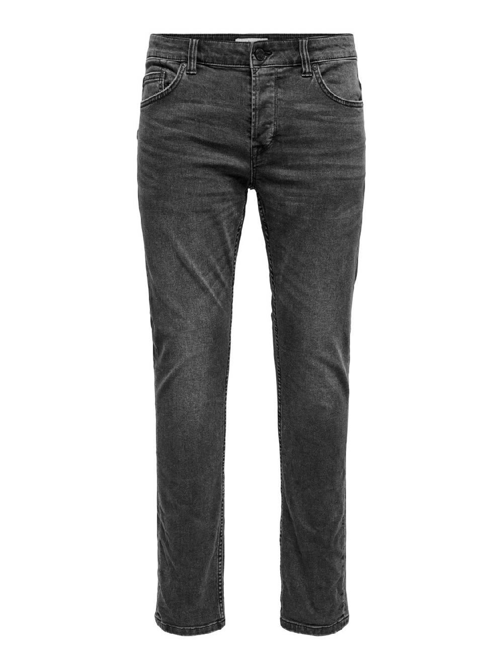 Only & Sons ONSLOOM Life Slim Black (PK 9614) Weihnachtsangebot