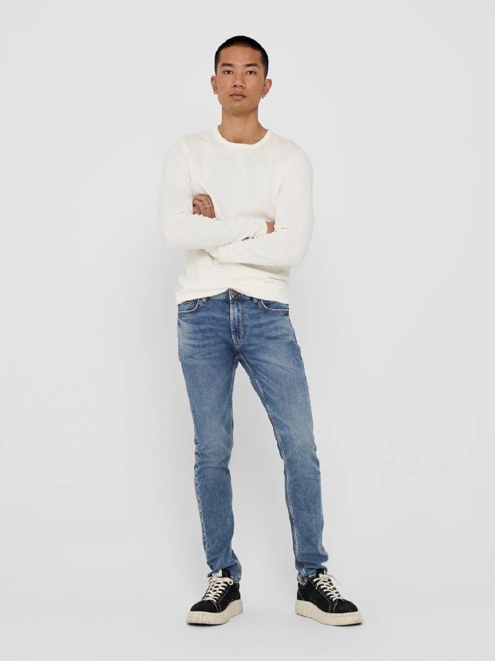 Only & Sons ONSLOOM Life Slim Blue Jog (PK 8653) Osterangebot